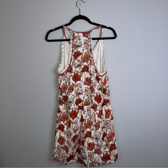 Bailey Blue Boho Floral Romper Large - Picture 7 of 7